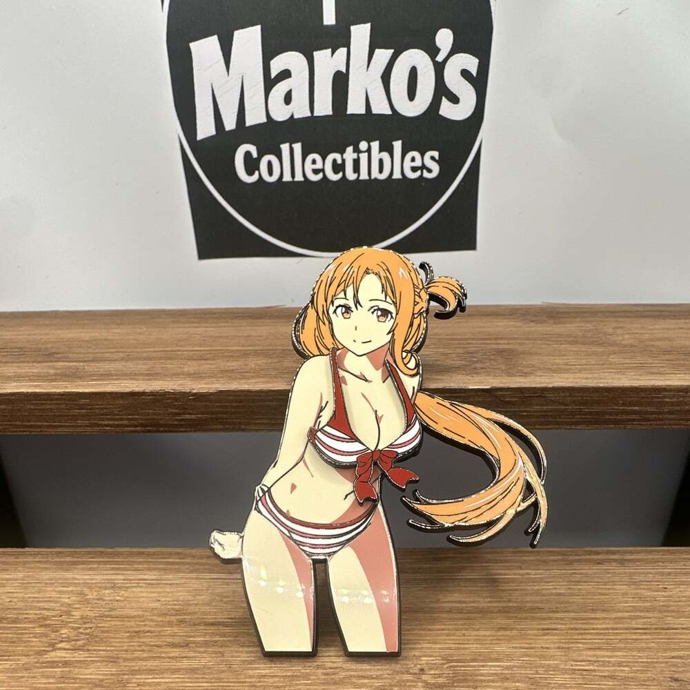 Lopunk Sword Art Online Asuna Yuuki Enamel Pins LE 003/050 *removable metal bra*